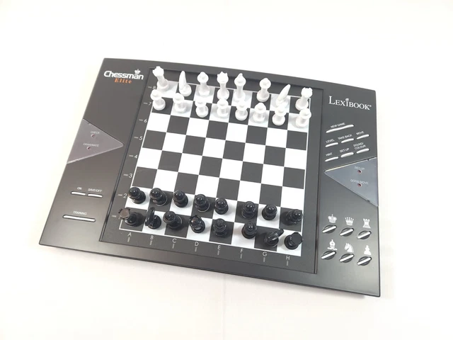 CHESSMAN ELITE INTERACTIVE electronic chess game, 64 levels of CG1300 ...