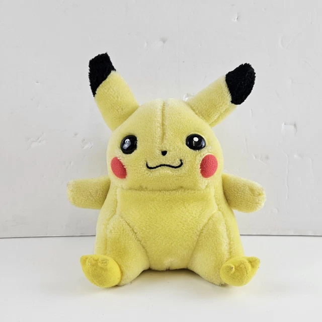 POKEMON PIKACHU 8& plush soft toy Hasbro 1999 Vintage Plushie Nintendo