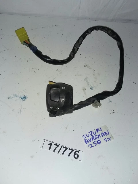 pulsanti quadro comandi devio luci freccie  Suzuki  burgman  250  cablaggio