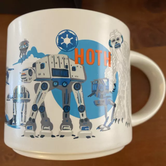 DISNEY PARK 2025 Star Wars May The 4th Discovery Series Hoth Mug