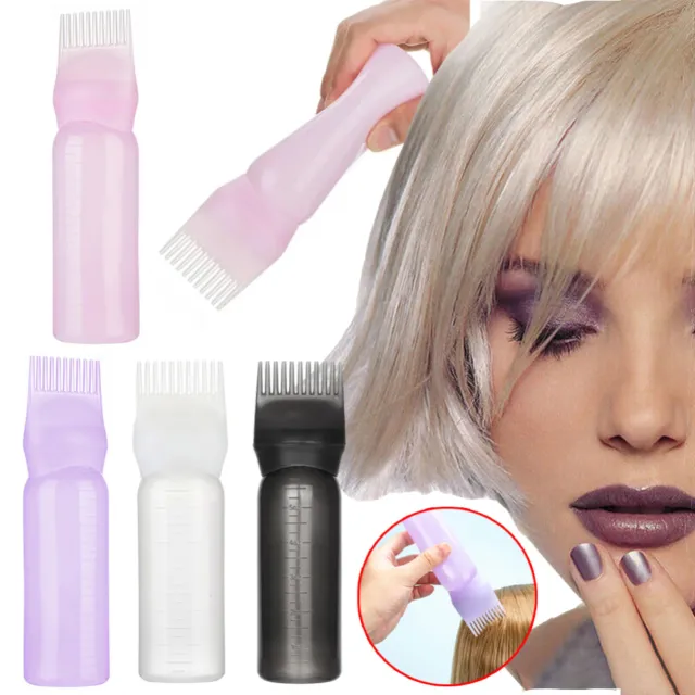 2pcs Scale Comb Hair Dye Bottle And 1pc Scalp Massager Shampoo Brush, Dyeing  Bottle Suitable For Dyeing, Hair Care, Washing Hair, Removing Dandruff