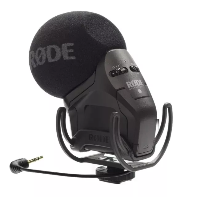 RODE Stereo VideoMic Pro microfono stereo XY ultracompatto per registrazioni BUONO 2