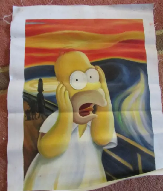 Homer Simpson Oil Painting