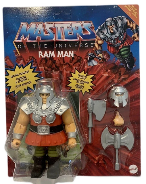Mattel Masters of the Universe Origins Deluxe RAM MAN Actionfigur