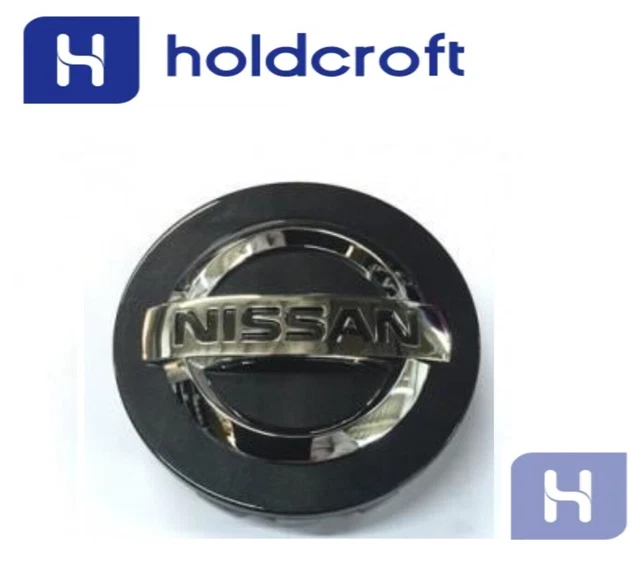 GEN NISSAN QASHQAI, Juke, Note, Micra, Navara, Black Alloy Wheel Centre