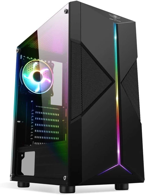 Spirit Of Gamer Rogue V – Case PC Gaming Vetro Temperato RGB
