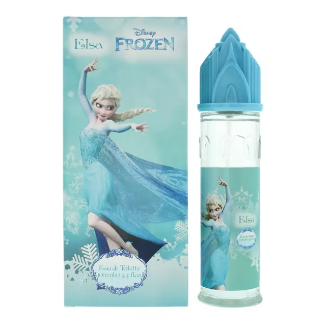 Disney Frozen Elsa Castle Eau De Toilette 100ml Spray For Her