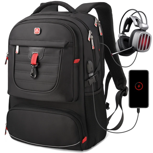 50L EXTRA LARGE Durable Travel Computer Backpack Waterproof 17" Laptop