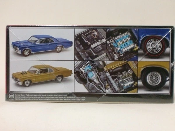 Maquette Revell Pontiac GTO 1964 - Kit De Construction 104 Pièces, Niveau 4, échelle 1/24, 2 Modèles En 1