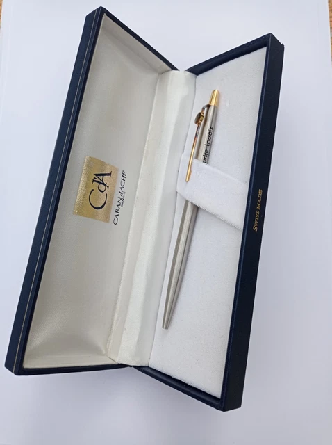 Stylo Roller Caran D'Ache Modèle Lemon - Laque Verte - Occasion Collection - Prestige
