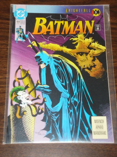 Batman #494 Dc Comics Dark Knight Nm Condition June 1993
