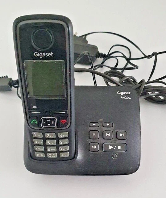 Gigaset Family Plus A Cordless Phone, Single Handset