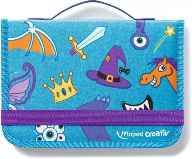 Maped Creativ Travel Board Knights and Princess Theme Fun Activity Kit for Kids 2