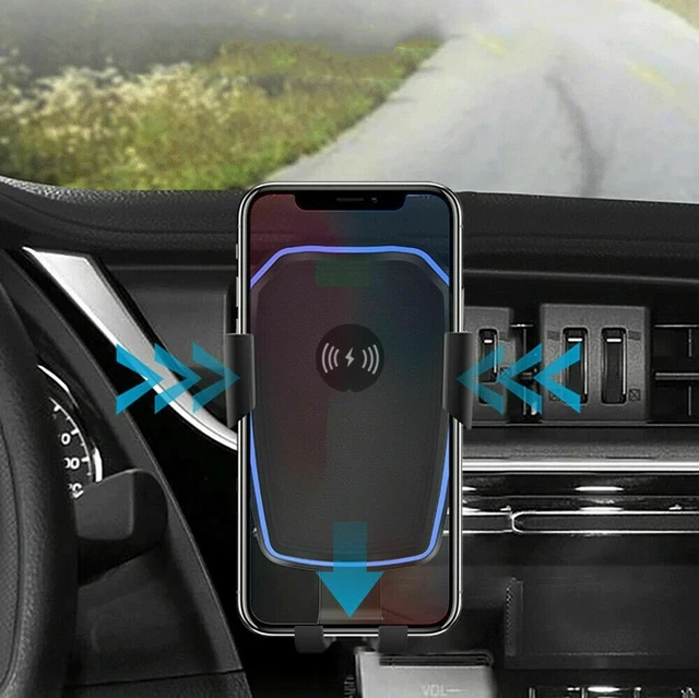 10W Wireless Charger Auto Handyhalterung mit Ladefunktion,Kfz Handy Halterung 11