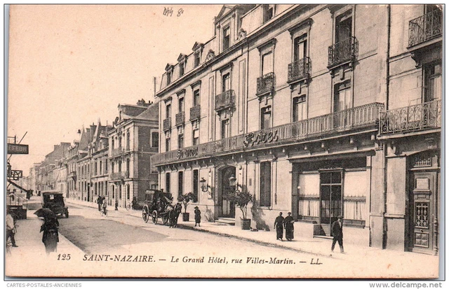 CPA 44 ST NAZAIRE LA RUE VILLE ES MARTIN A HAUTEUR DU COMPTOIR NATIONAL