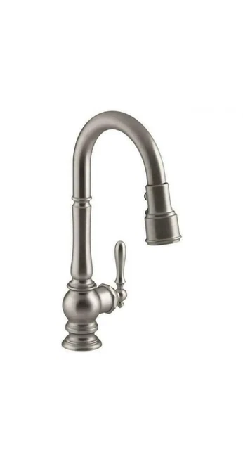 Kohler Artifacts Kitchen Sink Faucet Single-Hole K-99261 - Vibrant Stainless NEW Kohler Artifacts Kitchen Sink Faucet Single-Hole K-99261 - Vibrant Stainless NEW