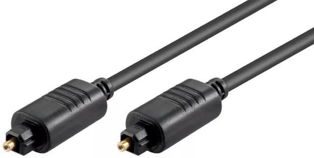 5m Toslink Optique Audio Numérique 2x Fiche #d333