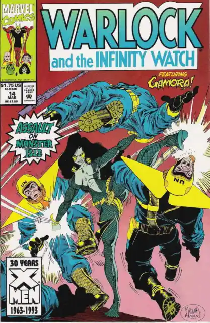 Warlock and the Infinity Watch #14 Marvel Comics March Mar 1993 (FNVF)