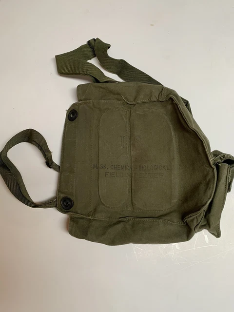 M17 Gas Mask Canvas Carry Bag M17 Gas Mask Canvas Carry Bag