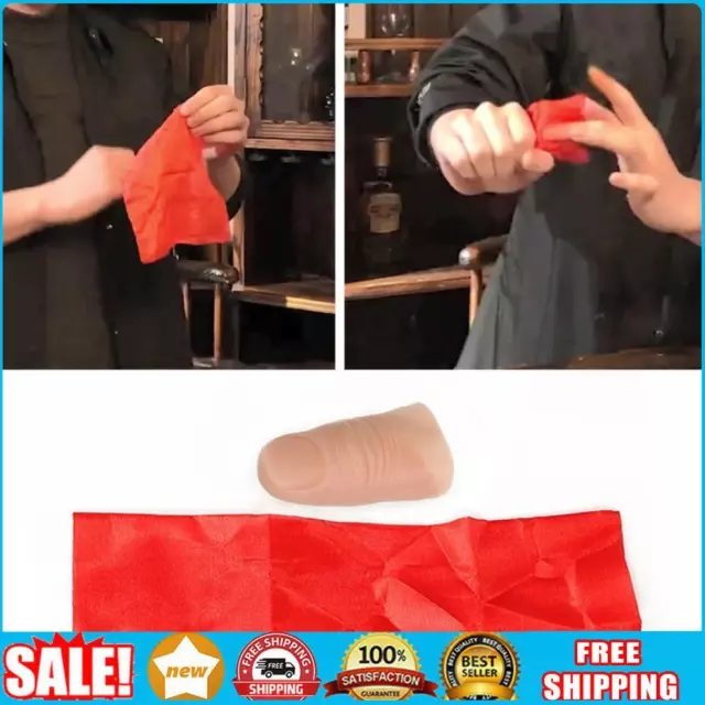 Funny Prank Close Up Vanish Appearing Finger Stage Magician Props Tool _
