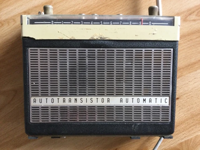 Altes Radio ( Autoradio ) Autotransistor Automatic für z.B. Oldtimer 