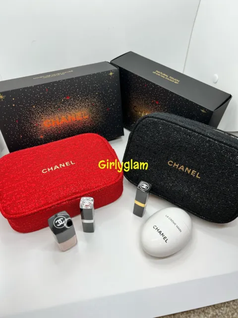 Two (2) BNIB 2021 Holiday Chanel Natural Touch & Mositrue Must Haves Gift Sets
