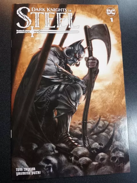Dark Knights of Steel #1 Dellotto Trade Dress Variant DC Comic Book NM 1st Print