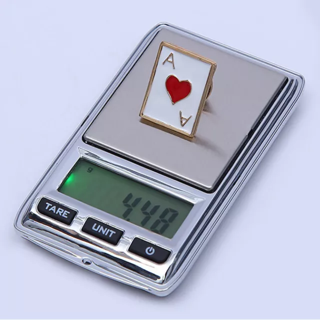500g 0.01 Gram Mini Digital LCD Balance Weight Pocket Jewelry Diamond Scale