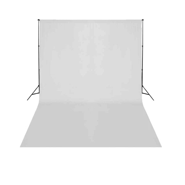 Sistema Portafondale Telescopico con Fondale Bianco 3 x 5 m 5199397