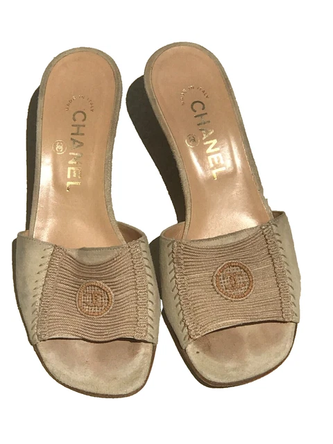 CHAUSSURES MULES CHANEL PT 37 shoes EUR 49 00 PicClick FR