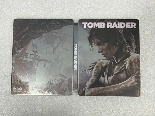 Tomb Raider Custom mand steelbook case (NO GAME DISC) for PS3/PS4/PS5Xbox