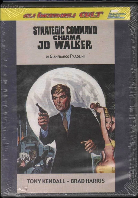 STRATEGIC COMMAND CHIAMA Jo Walker DVD Brad Harris Tony Kendall Nuovo