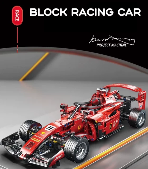 RC RACING CAR Building Blocks Set 2.4GHz Remote Control DIY Toy Kit £26 ...