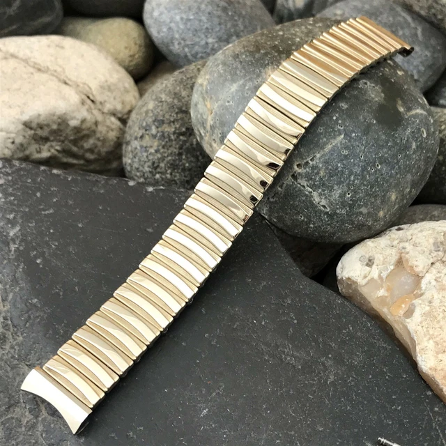 rare 1959 17.25mm 10k Gold-Filled Expansion Flex-Let unused Vintage Watch Band