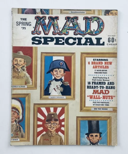 Mad Special Magazine Spring 1971 Alfred E. Bonaparte 6.0 FN Fine No Label