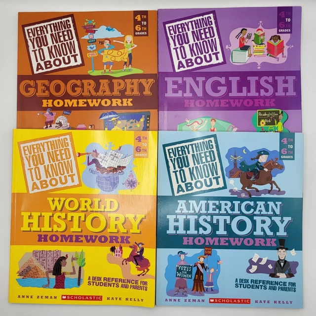 EVERYTHING YOU NEED to Know about Geography History & English Homework