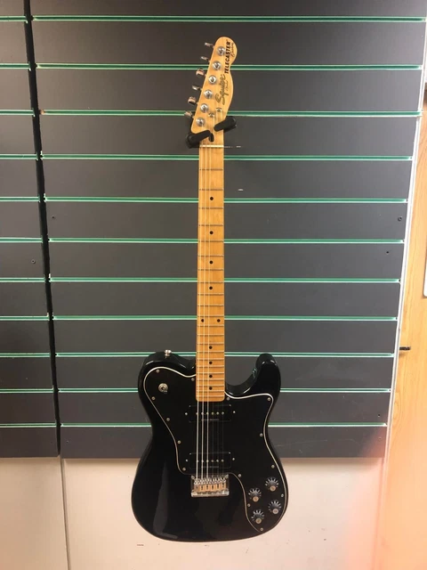 Squier Vintage Modified Telecaster Custom II Black 2005 Electric Guitar
