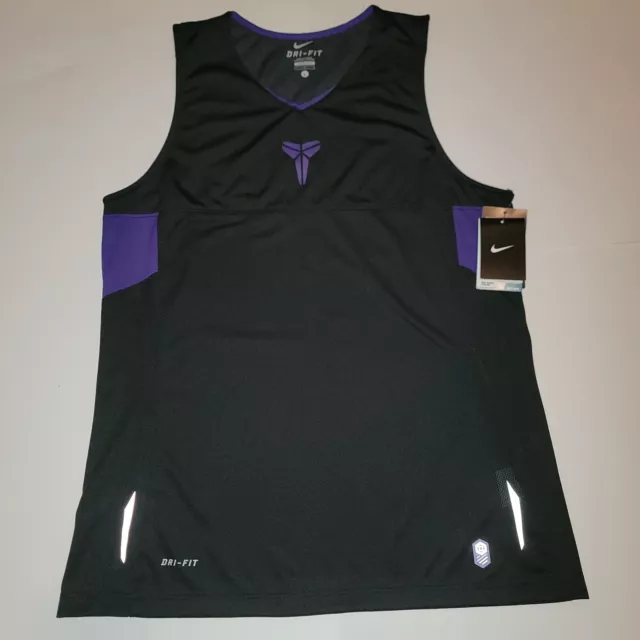 Nike Dri-Fit Kobe Bryant VI Purple Mamba Lakers Tee S… - Gem