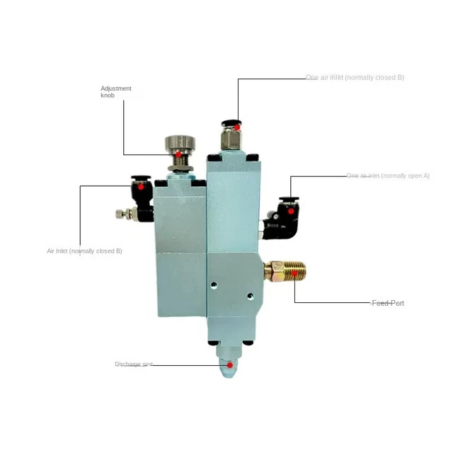 PRECISION PNEUMATIC GREASE Dosing ValvePneumatic Grease Machine Dosing ...