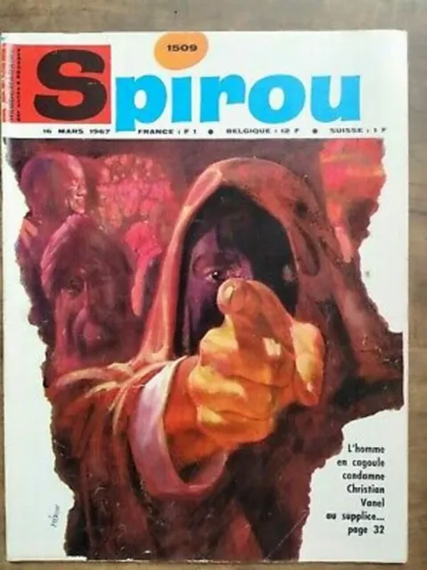 Spirou Nº 1509 - 16 Mars 1967