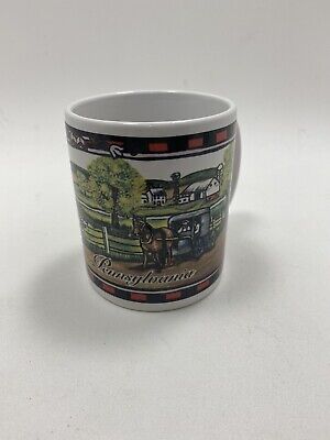 Pennsylvania Amish Country Souvenir Coffee Mug 10oz