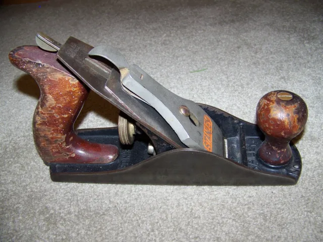 Very Nice Stanley Bailey No. 4 Smooth Wood Plane Vintage