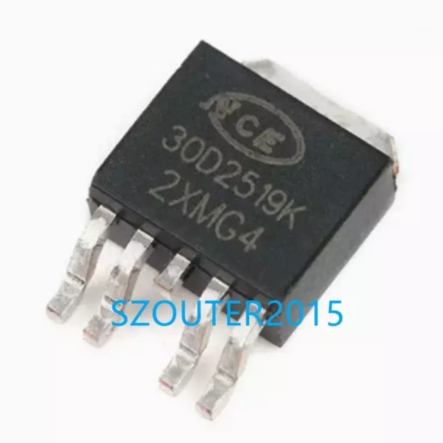 10PCS NCE30D2519K 30D2519K N+P MOS Transistor 30V 25A TO-252-4 NEW