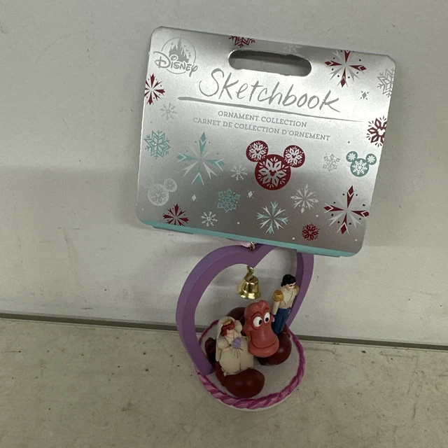 ARIEL ERIC SEBASTIAN Wedding Cake The Little Mermaid Disney Sketchbook