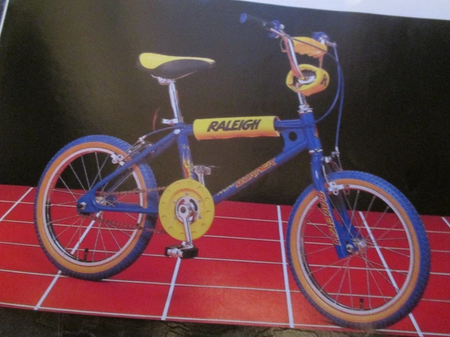Chaussures de frein RALEIGH BURNER VINTAGE BLANCHES 1 paire pour roues