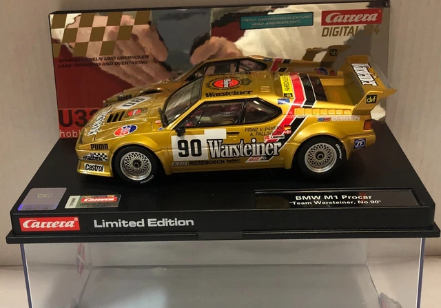 Carrera Exclusive 23955 Bmw M1 Procar #90 Team Warsteiner Limited Edition 2023
