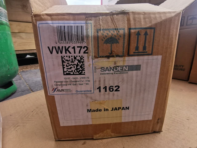 Air conditioning compressor SANDEN SD7V16 1162 /#G B0AS 2627