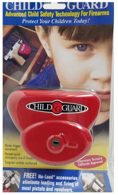 Child Guard CS100 Gun Lock Advanced Child Safety Technology for Firearms