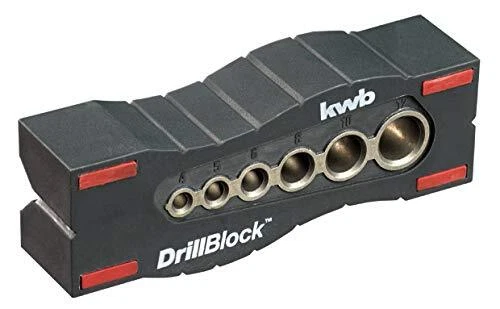 Bloque de perforación/perforación kwb Ø 4-12 mm para rectangular u. Preciso