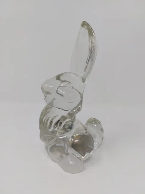 Vtg Thumper Bunny Rabbit HTF Crystal Viking Glass Old Viking Molds